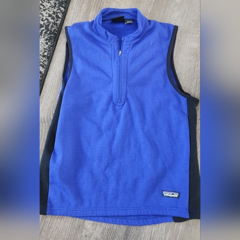 Patagonia Regulator R Polartec Half-Zip Fleece Vest M Made in USA